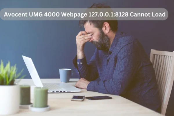 Avocent UMG 4000 Webpage 127.0.0.1:8128 Cannot Load